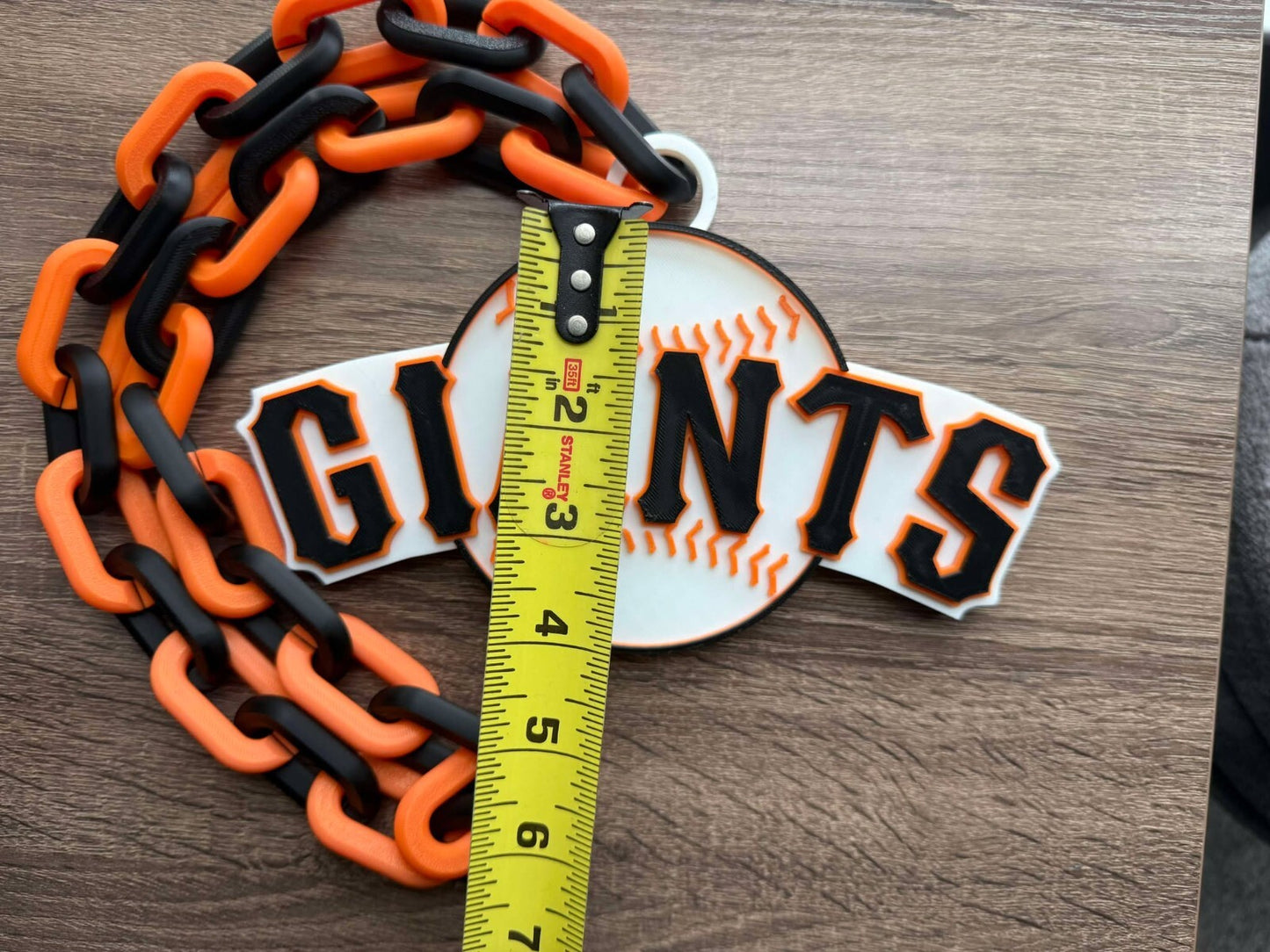 San Francisco Giants 3D Printed Sports Chain, Necklace [Made to Order]
