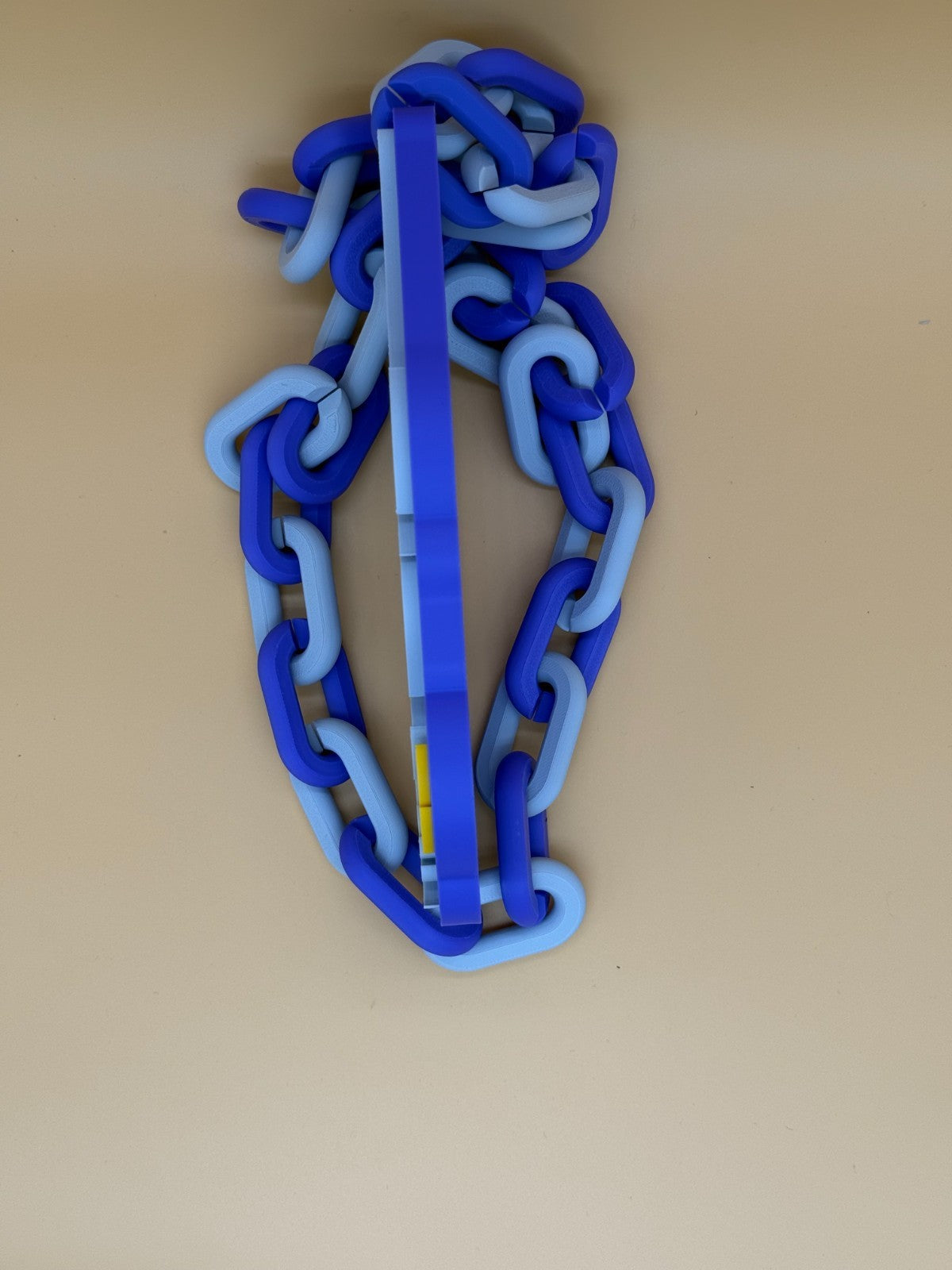 UAlbany Great Danes Oversized Necklace, Hype Chain Handmade 3D Printed