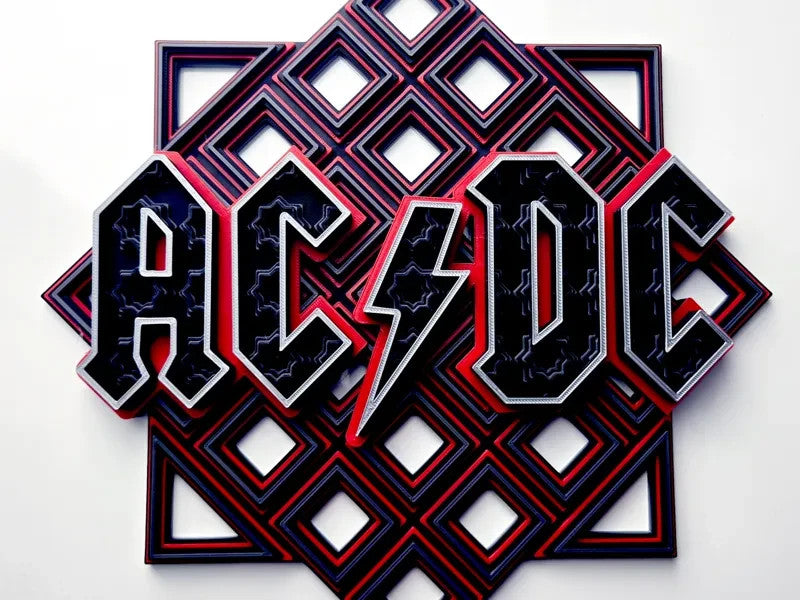 Artists Wall Art Or Display 3D printed Grid Mosaic