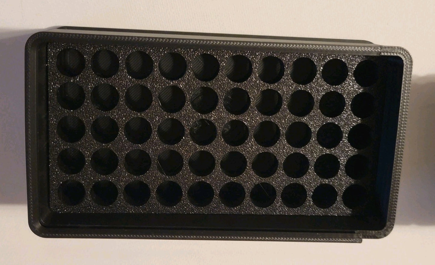 38 Special 50 Rd Ammo Box Holder Slide Lid 3d Printed Black Gold