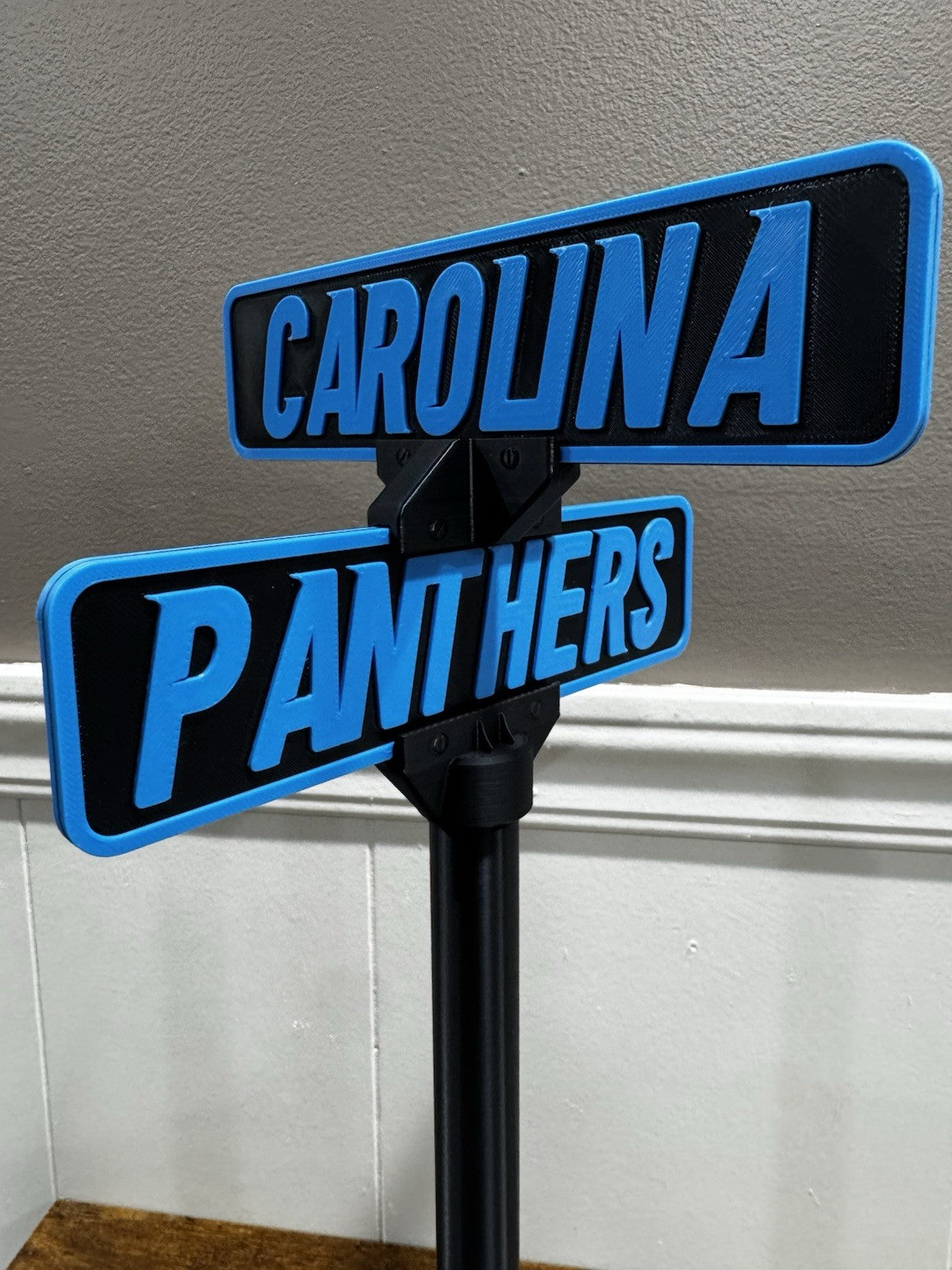Carolina Panthers Street Sign Man Cave Memorabilia Office Desk Decor Fan Gifts