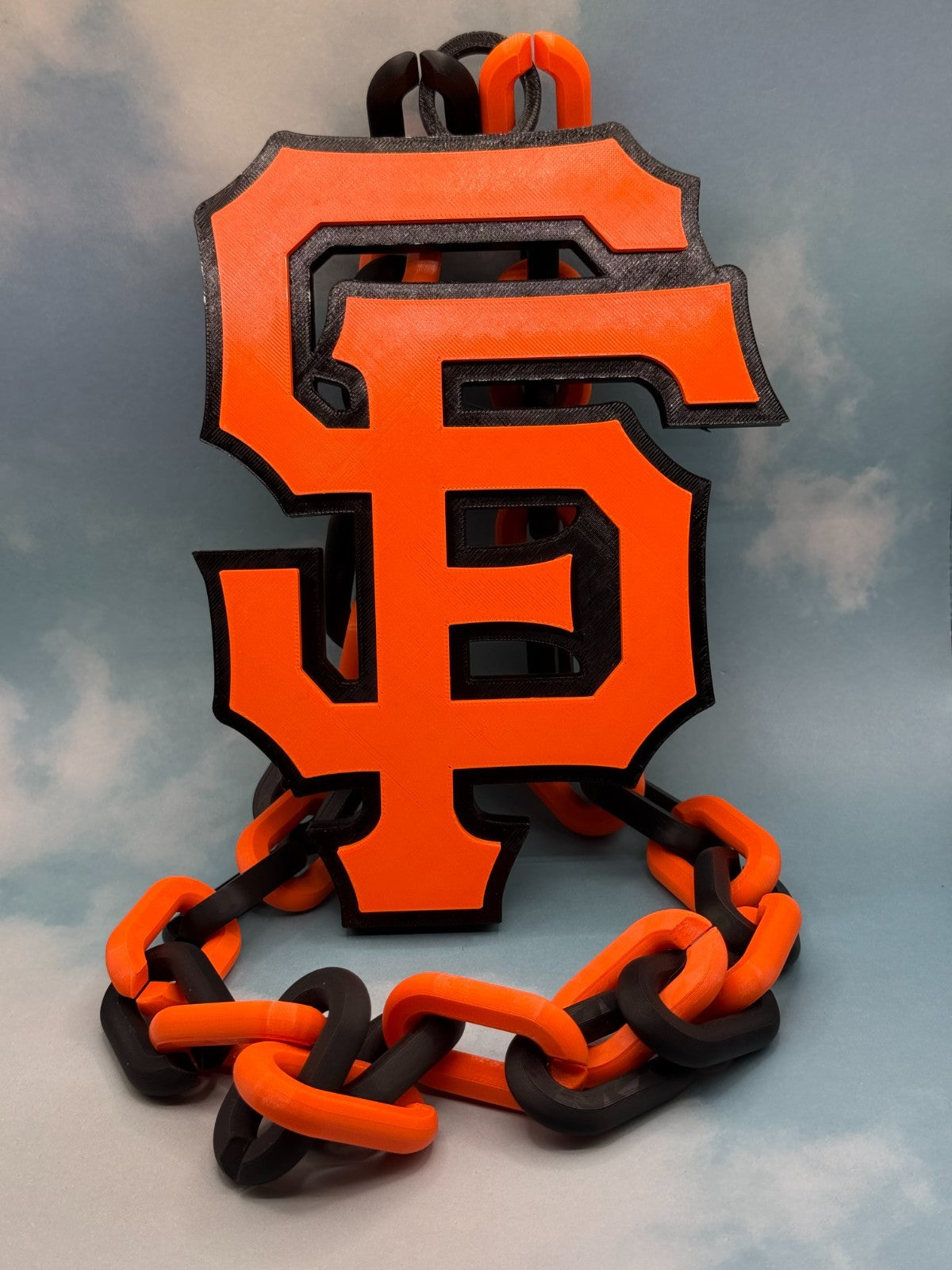San Francisco Giants Oversized Necklace Pendant Handmade 3D Printed