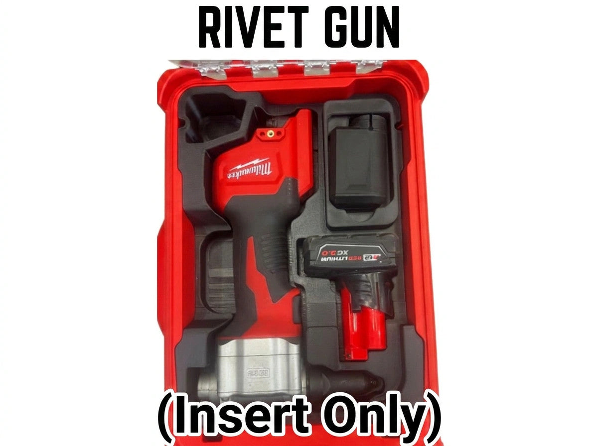Fits Milwaukee M12 2550-20 Rivet Tool PACKOUT Organizer Insert (Insert Only)