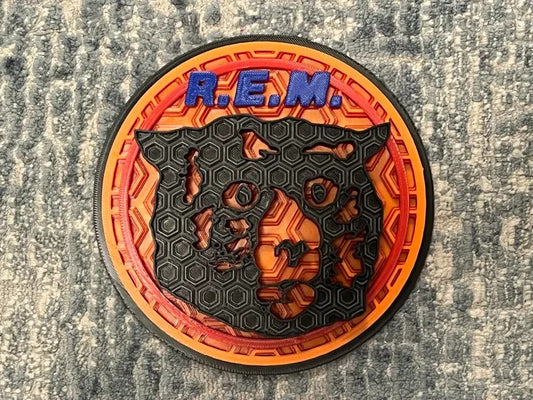 R.E.M. Wall Art Or Display 3D printed Dimensional Mosaic