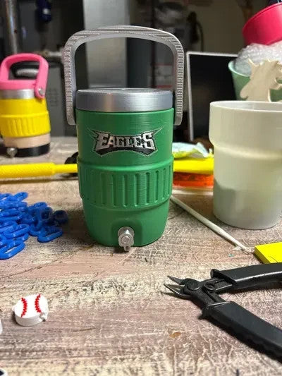 Philadelphia Eagles Logo Koozie 3D Printed 12 Oz Cans