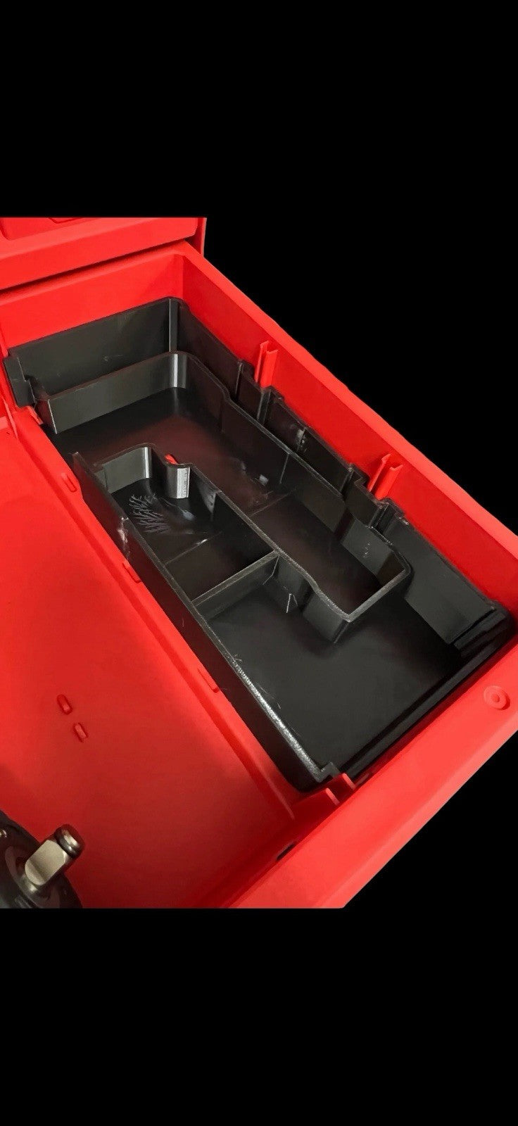 Milwaukee M12 Detail Sander 3 Drawer Insert - Packout Organizer for M12 FDSS