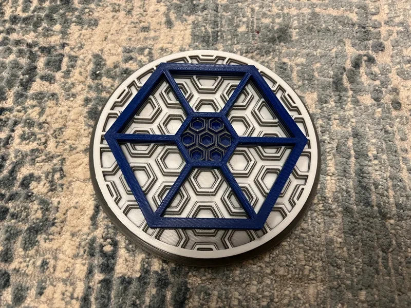 Star Wars Themed Wall Art Or Display 3D printed Dimensional Mosaic
