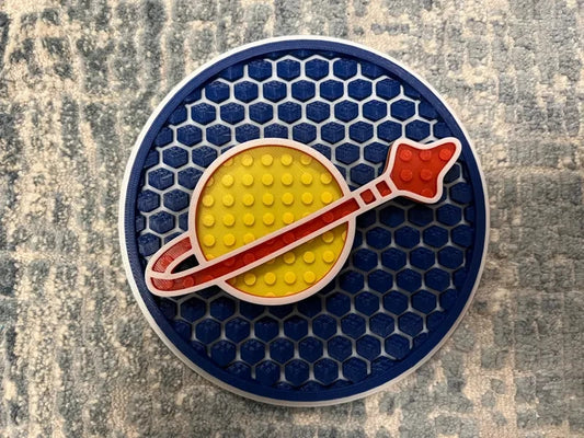 Brick Classic Space Wall Art Or Display 3D printed Dimensional Mosaic