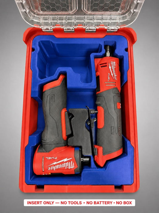 Milwaukee Packout Insert for GEN 2 Right Angle & Straight Die Grinder