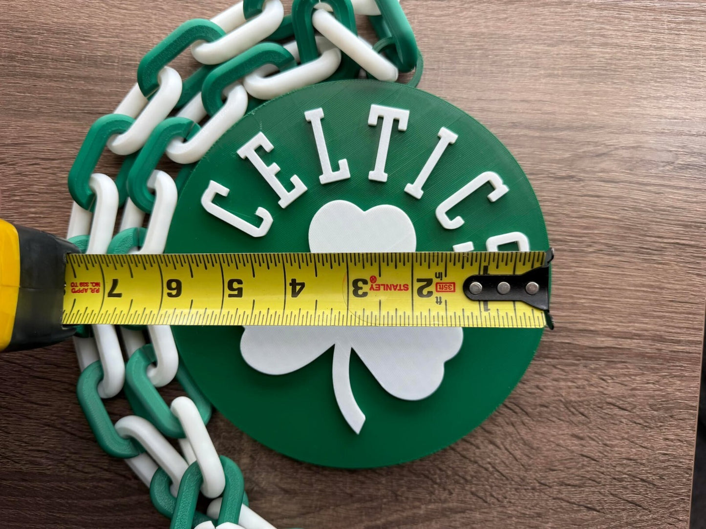 Boston Celtics Oversized Necklace, Pendant [Made to Order]
