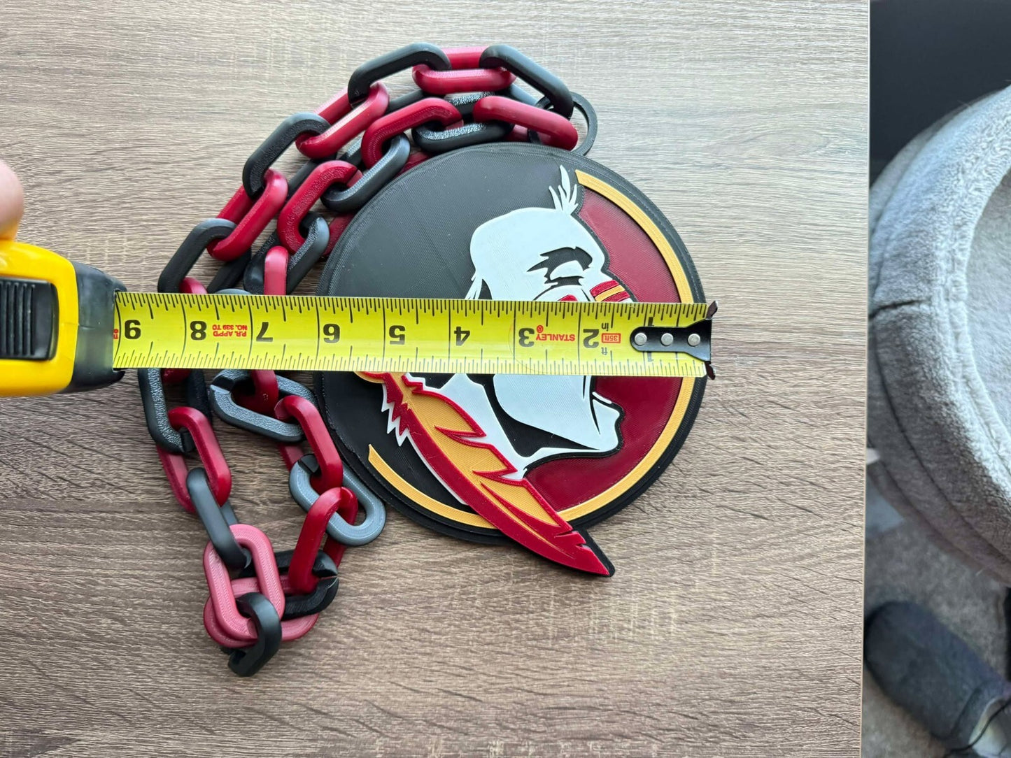 Florida State Seminoles Oversized Necklace, Pendant [Made to Order]