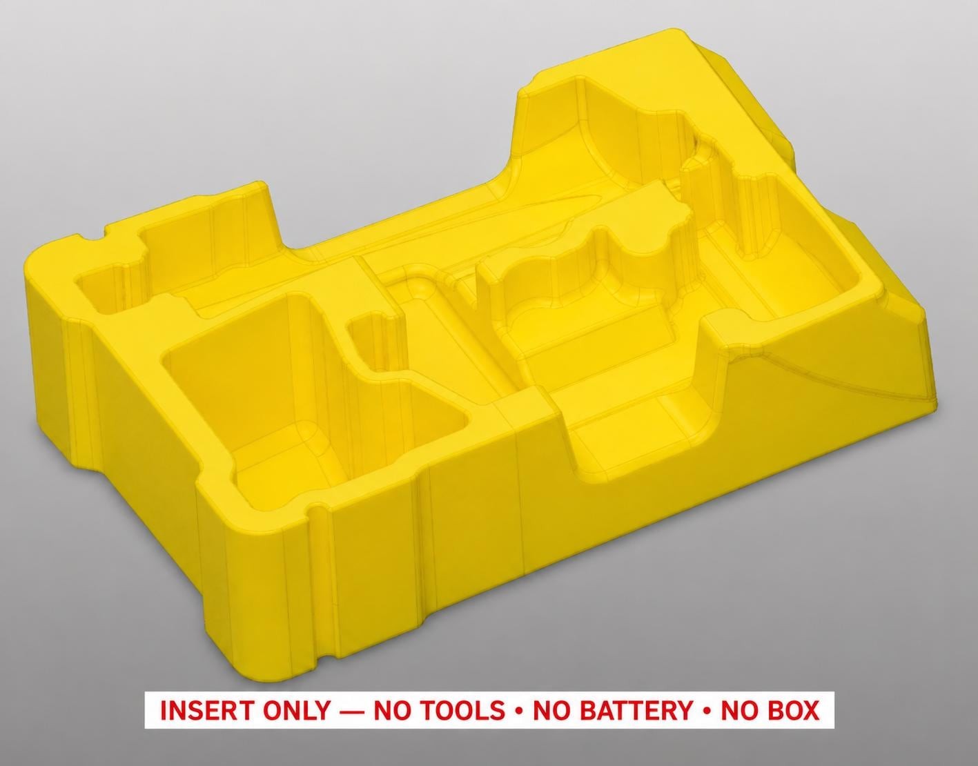 Milwaukee Packout Insert for M12 Right Angle + Straight Die Grinder