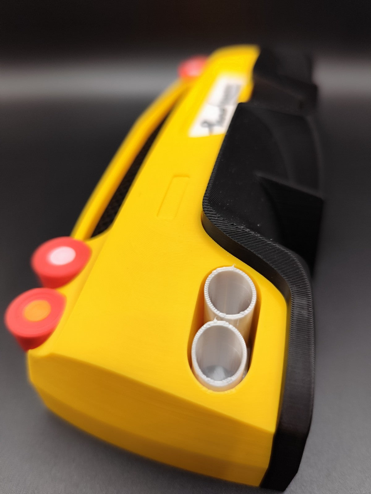 Exotic Supercar Key Holder – Yellow Sports Car Inspired Wall Mount Organizer wit