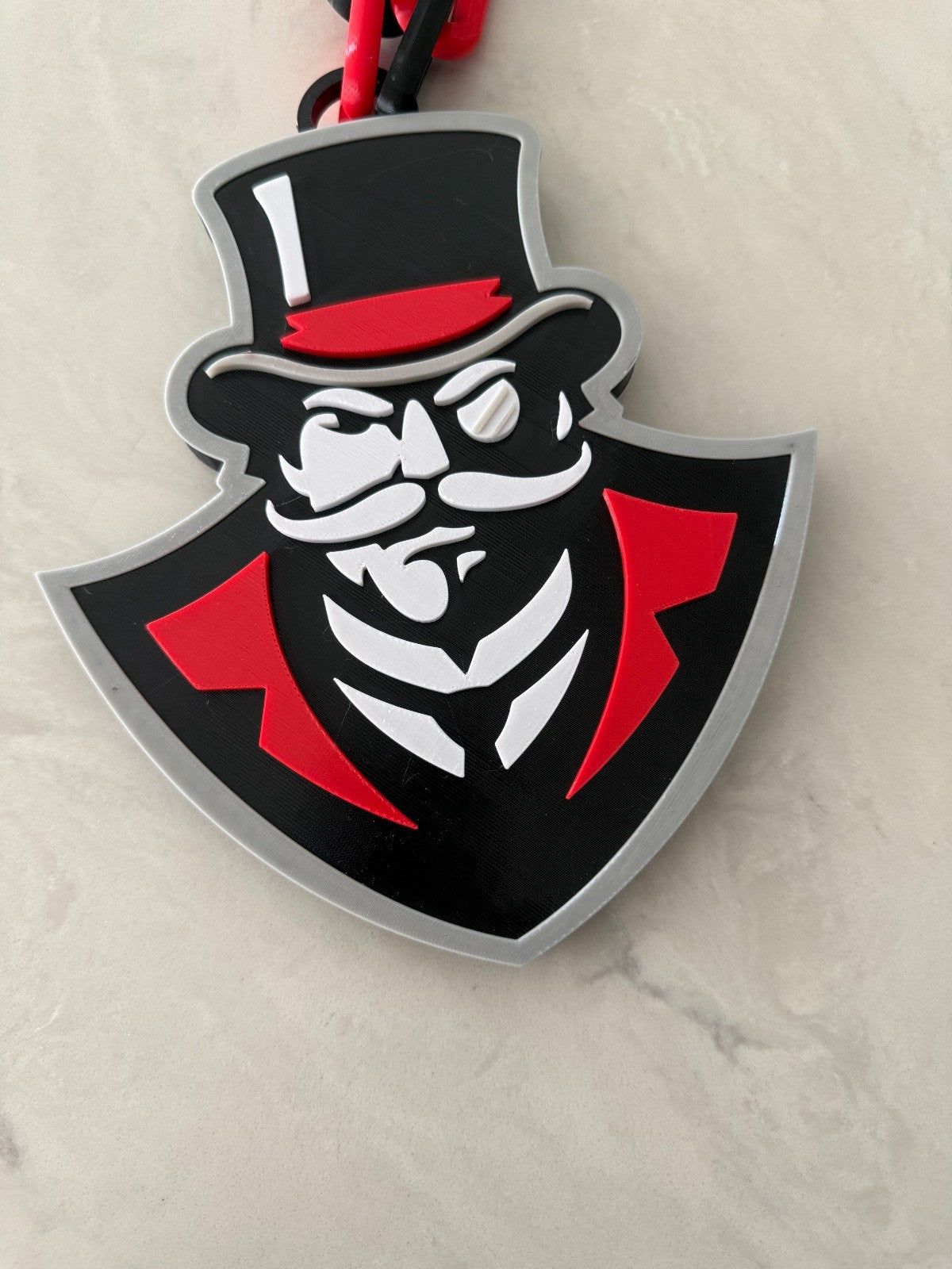 Austin Peay Governors Oversized Necklace, Fan Hype Chain, Let's Go Peay!