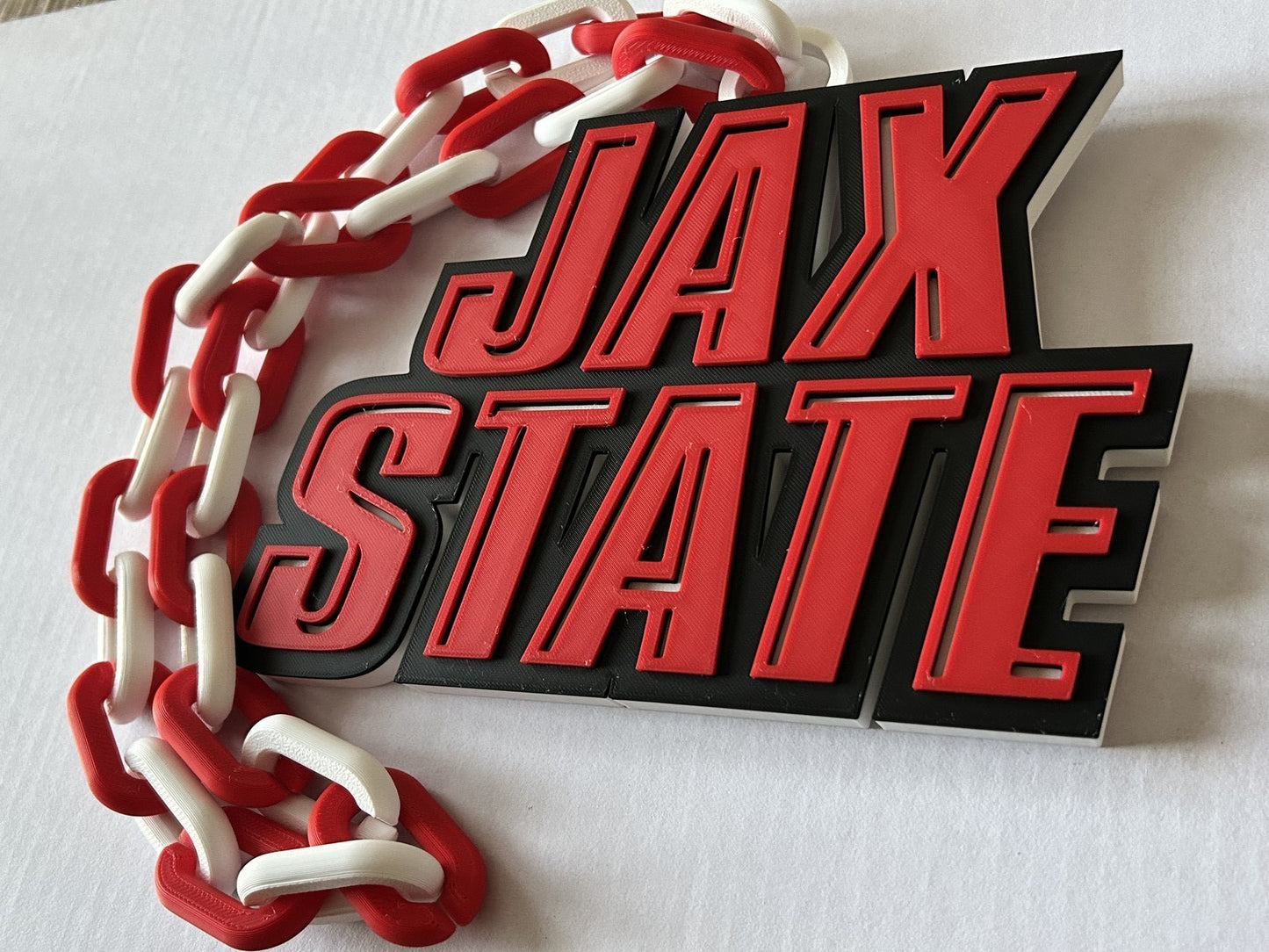 Jacksonville State Gamecocks V2 Over-Sized Necklace Logo Pendant Hype Chain