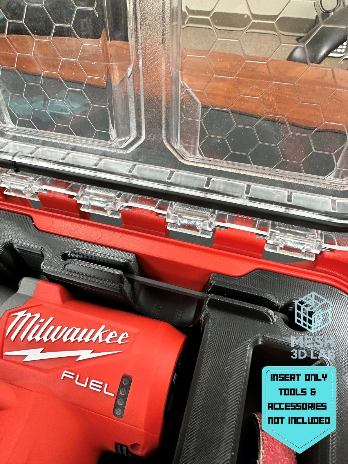 Fits Milwaukee M12 2482-20 Band File PACKOUT Organizer Insert (Insert Only)