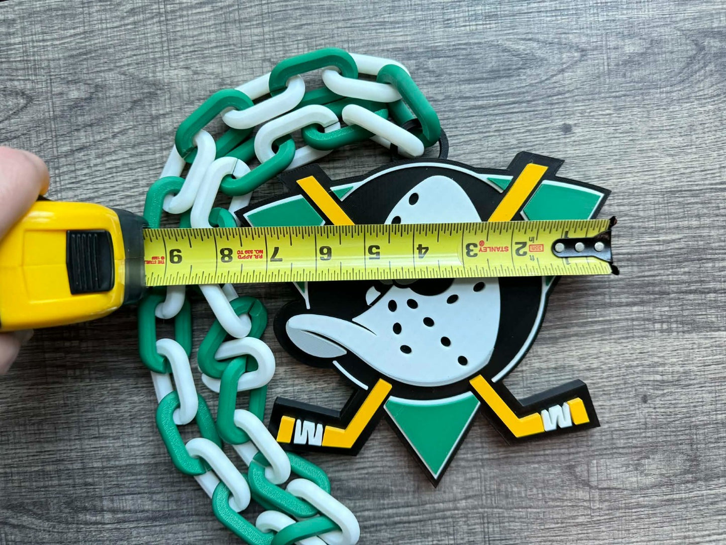 Anaheim Ducks Oversized Necklace, Hype Chain (5 Color)