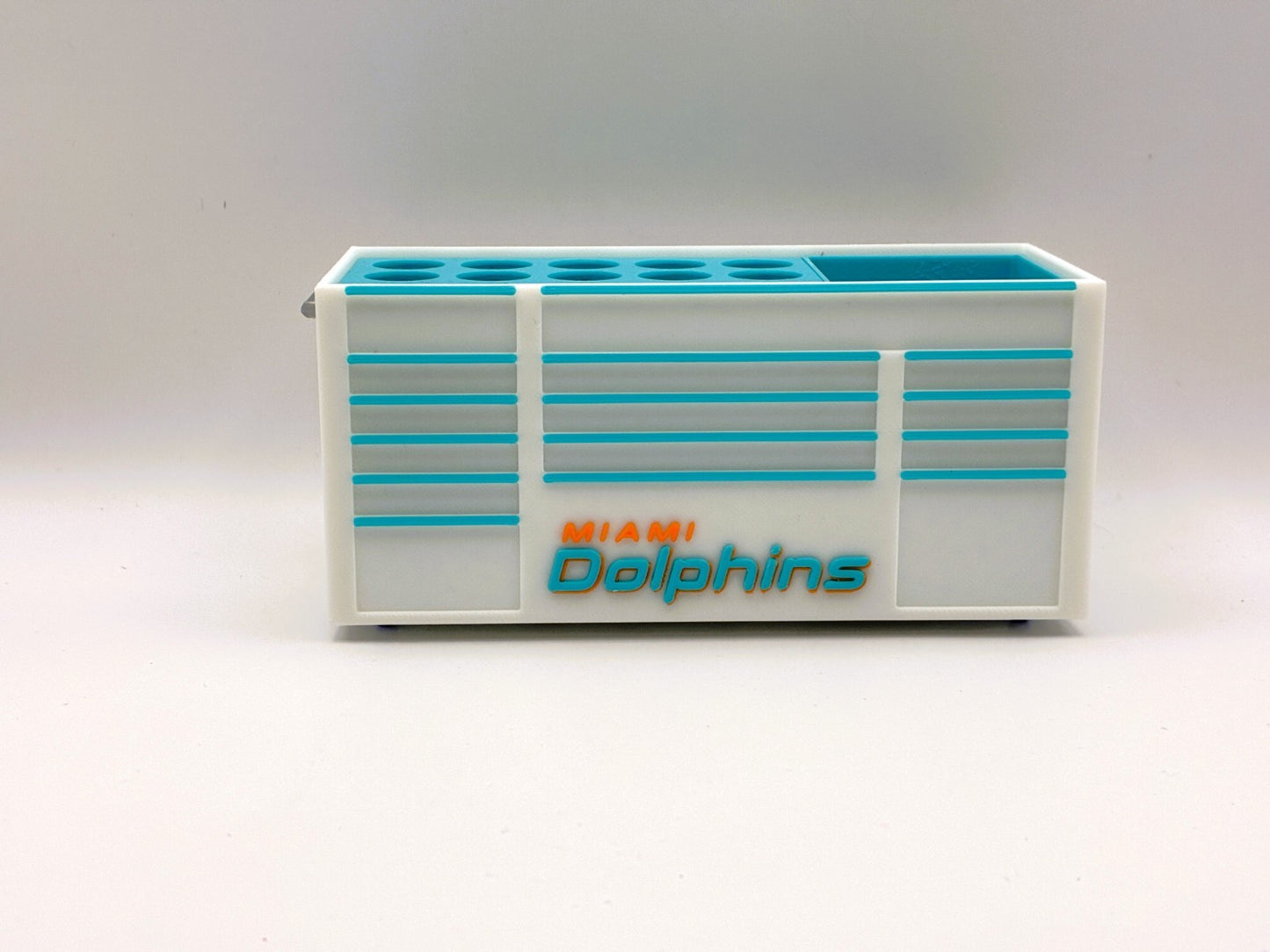 Sports Fan Inspired Mini Toolbox Pen Holder – Desk Organizer Gift