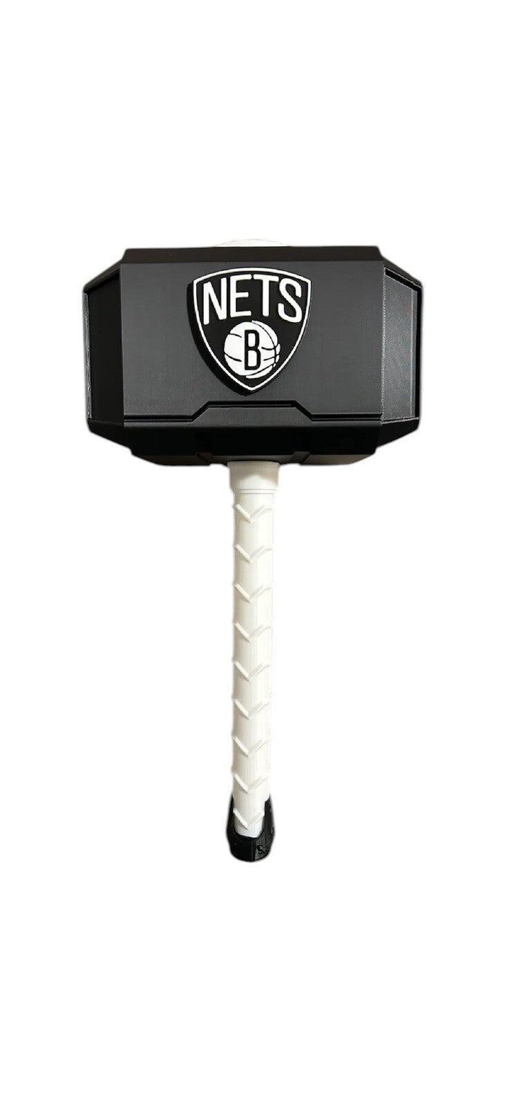 Brooklyn Nets NBA Mjolnir Thor's Hammer. Life Size  3D Printed Fan Art. Thor