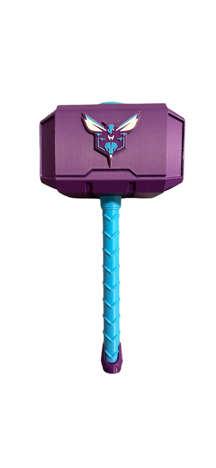 Charlotte Hornets NBA Mjolnir Thor's Hammer. Life Size  3D Printed Fan Art. Thor