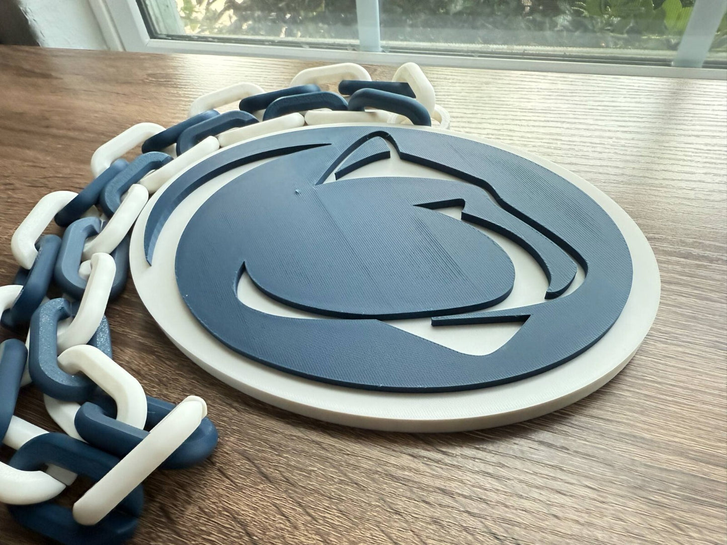 Penn State Nittany Lions Oversized Necklace, Pendant Chain
