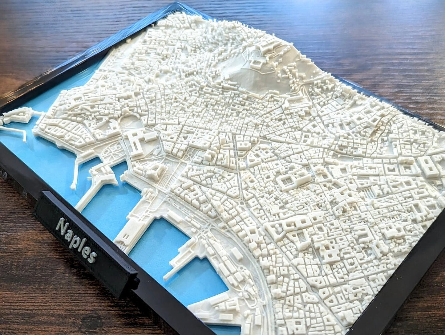 Naples Italy 3D City Map