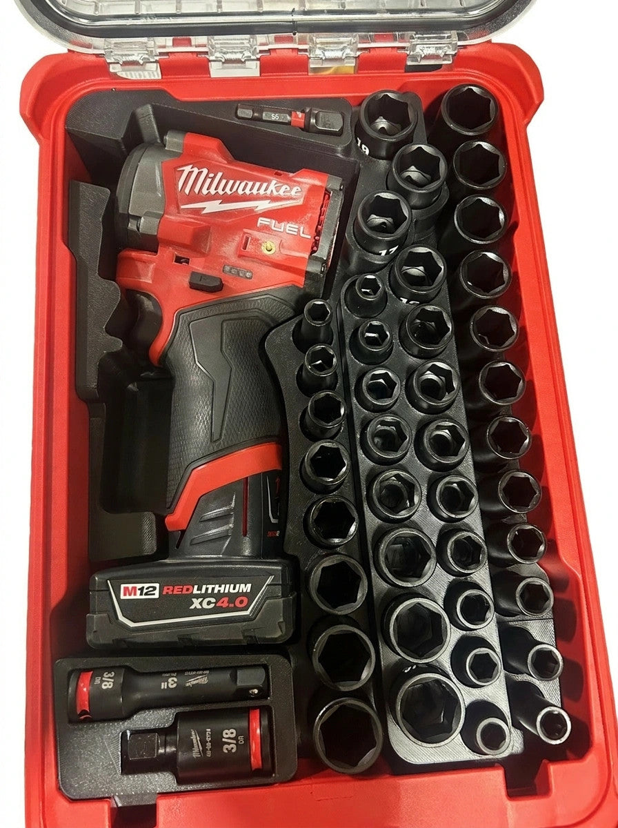 Fits Milwaukee 2562-20 Impact & 49-66-7009 Socket PACKOUT Insert (Insert Only)