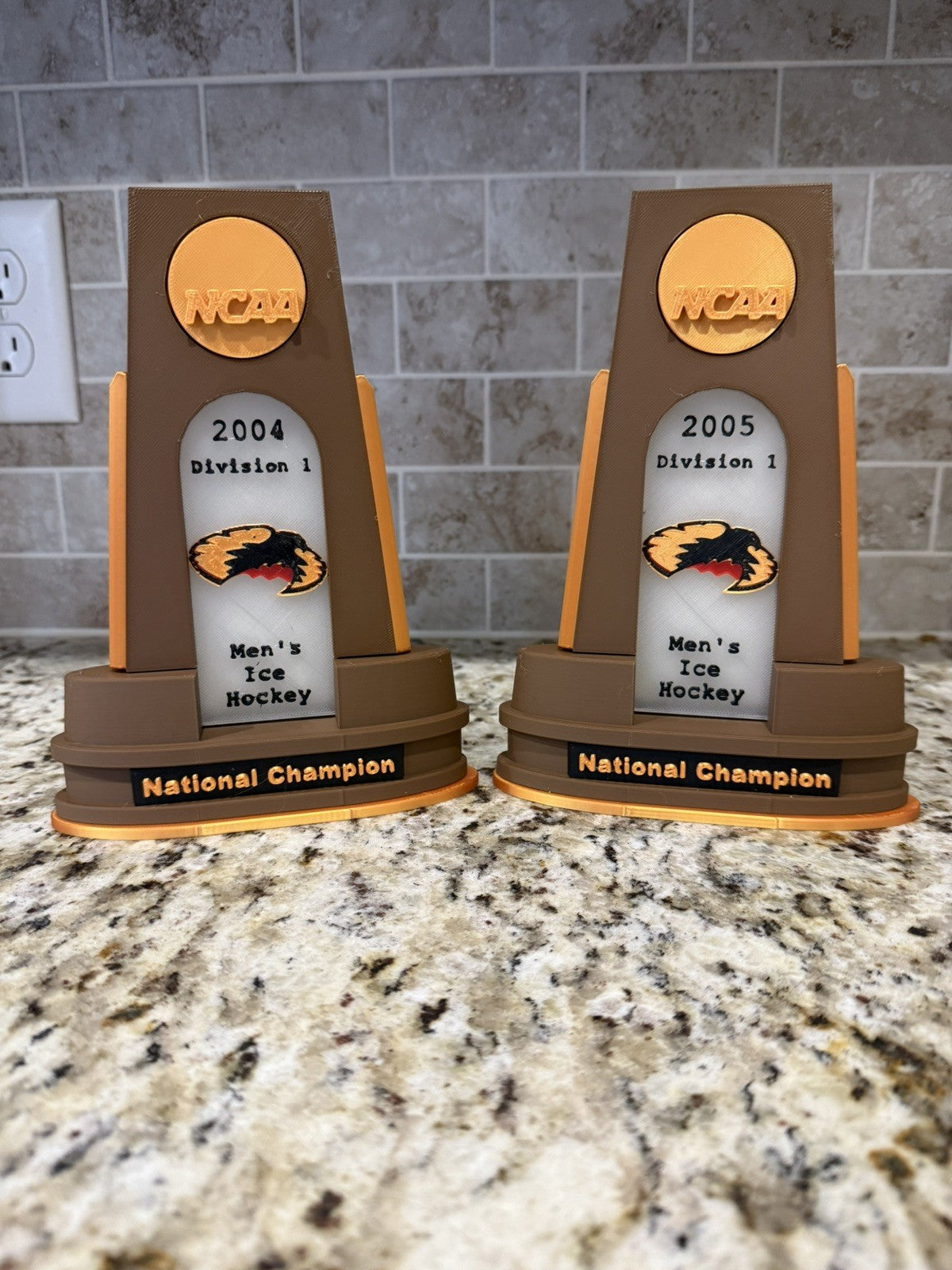 Denver pioneers 2004/2005 hockey national champion  3d print custom