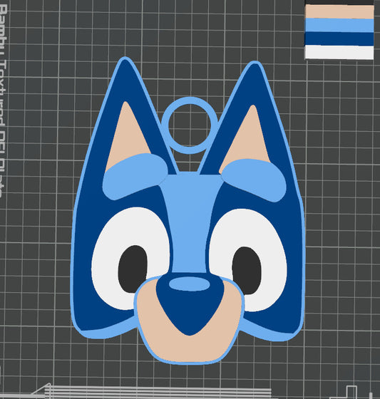 Bluey 3D printed Hype Chain with 26 Links Per Chain