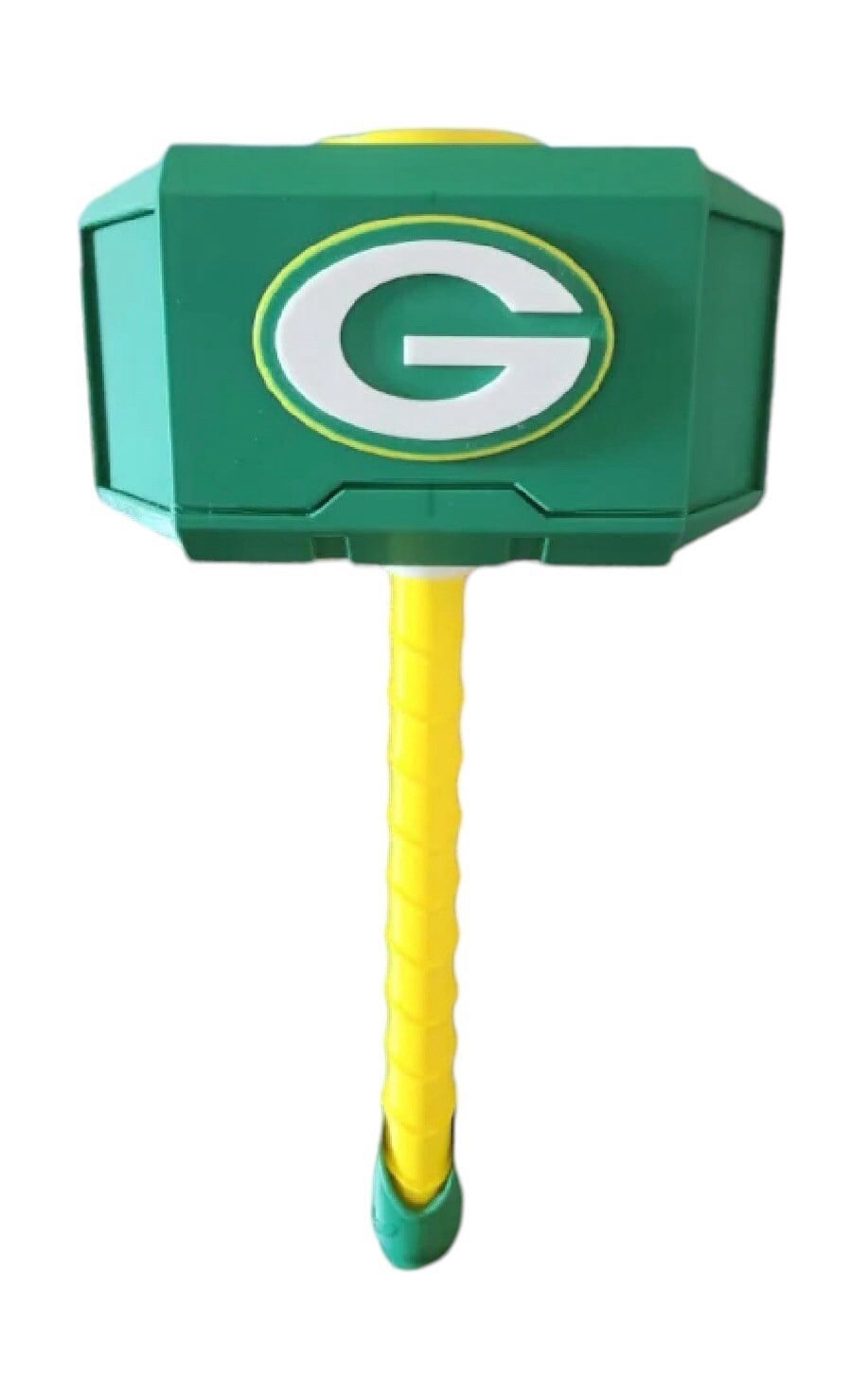 Packers Football Themed Mjolnir Thor's Hammer
