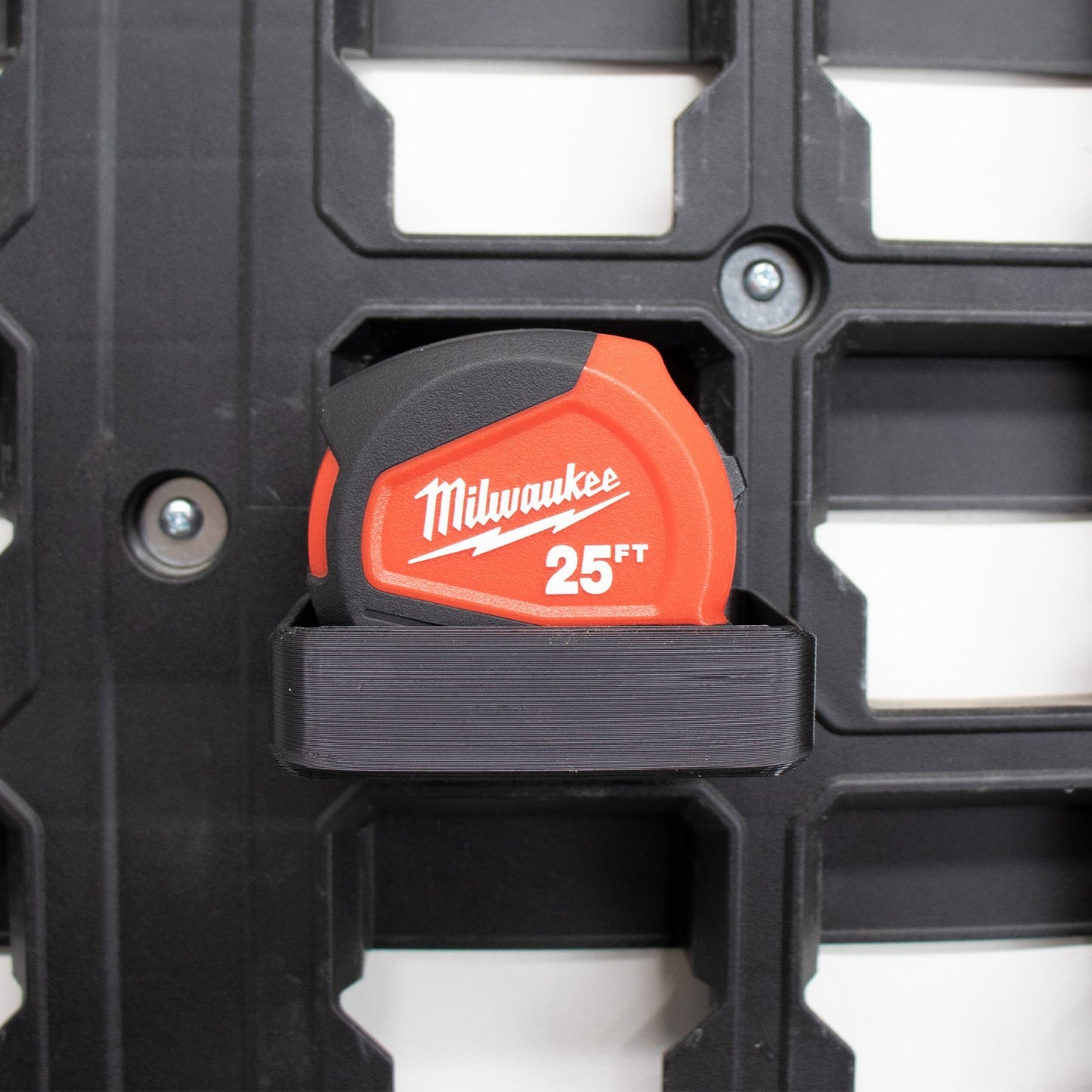 Packout Wall Tape Measure Tray