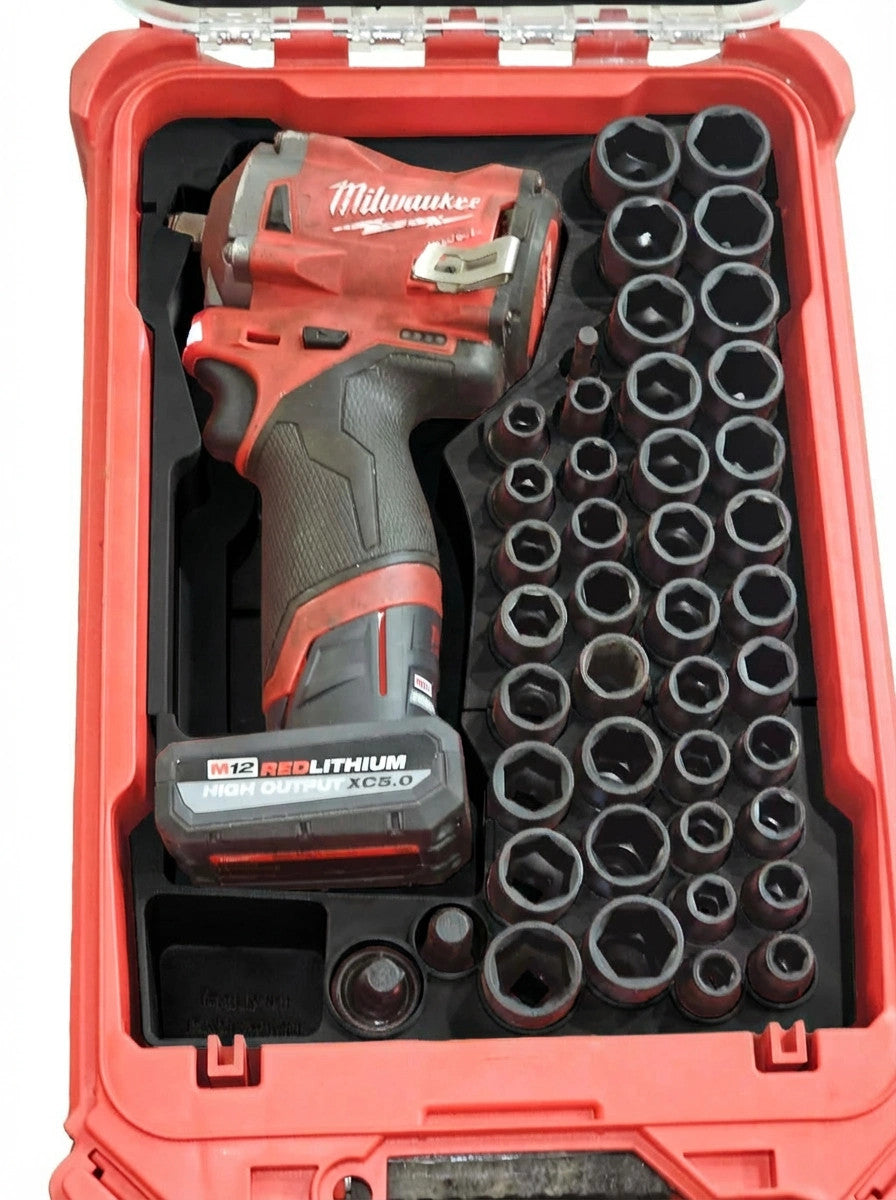 Fits Milwaukee 2562-20 Impact & Socket Insert for PACKOUT (Insert Only)