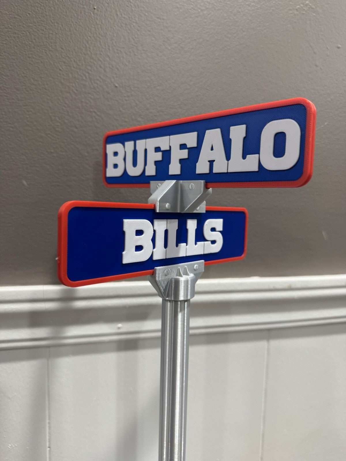 Buffalo Bills Mafia Street Sign Man Cave Memorabilia Office Desk Decor Fan Gift