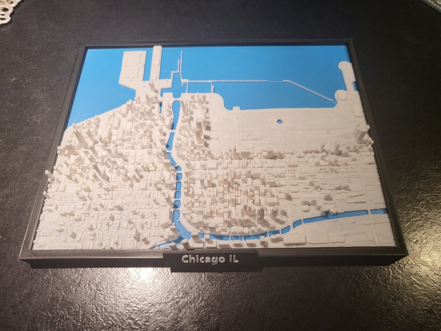 Chicago Illinois USA 3D City Map