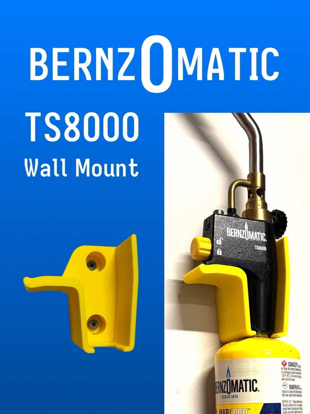 Bernzomatic Torch Wall Holder