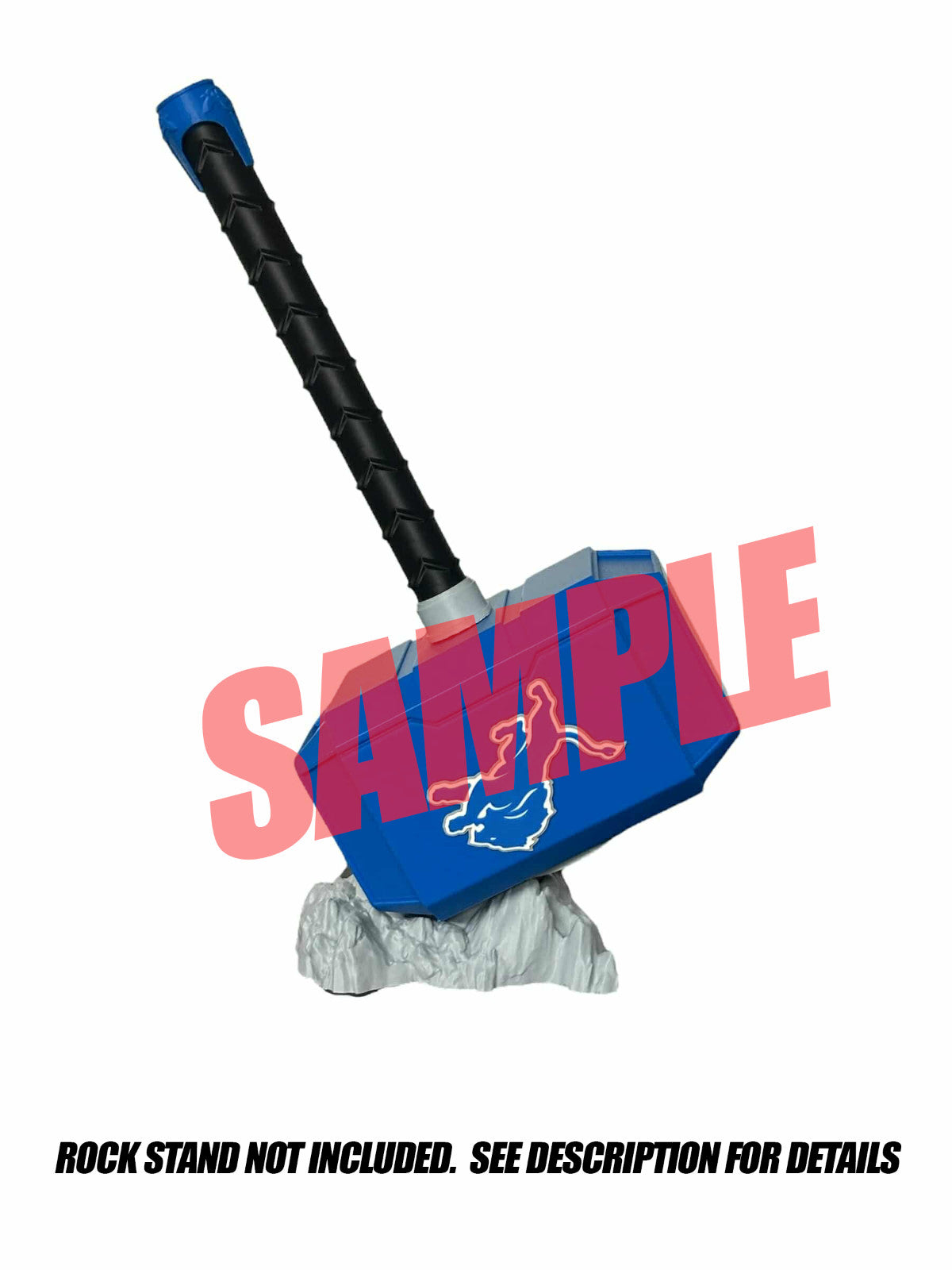 Disney Mjolnir Thor's Hammer. Life Size  3D Printed Fan Art.  Thor