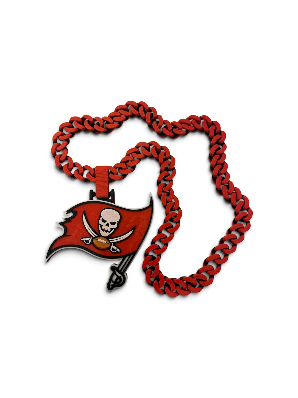 Tampa Bay Buccaneers 3D Printed Hype Chain Cuban Link Style