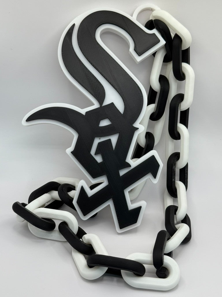 Chicago White Sox Oversized Chain Necklace "Winning Ugly"
