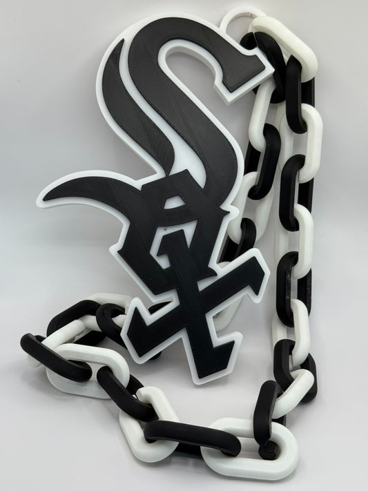 Chicago White Sox Oversized Chain Necklace "Winning Ugly"
