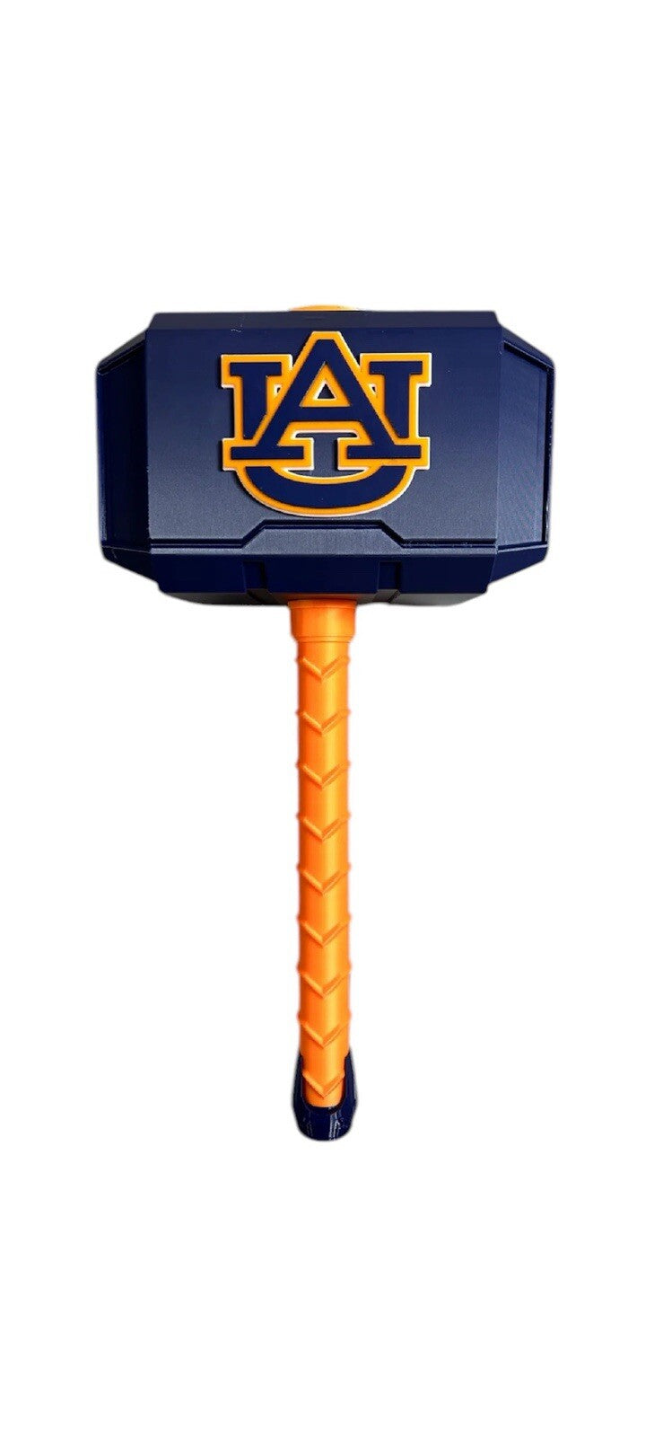 Auburn Tigers NCAA Mjolnir Thor Hammer. 3D Printed Fan Art