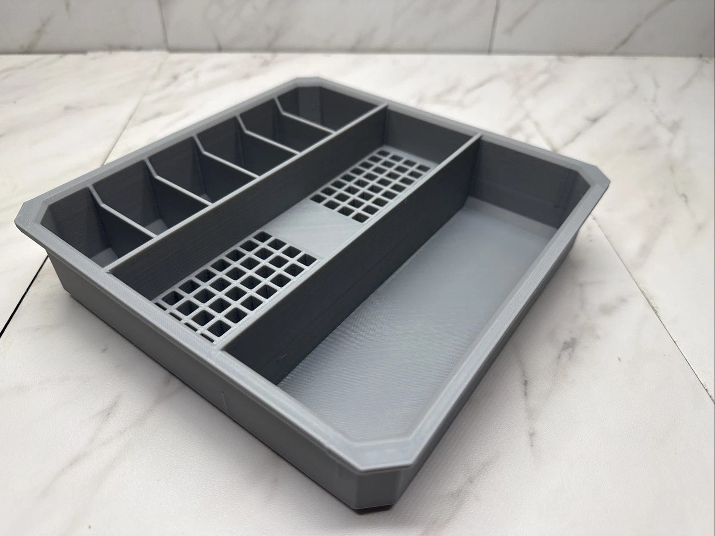 Milwaukee PACKOUT Low Profile Storage Bin Organizer Insert (Insert Only) GRAY