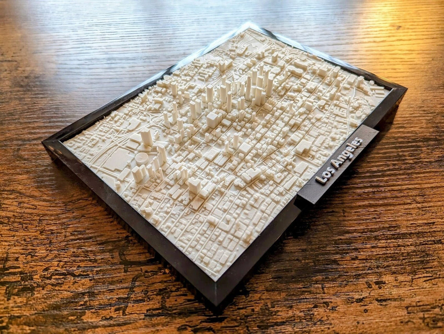 Los Angeles California USA 3D City Map