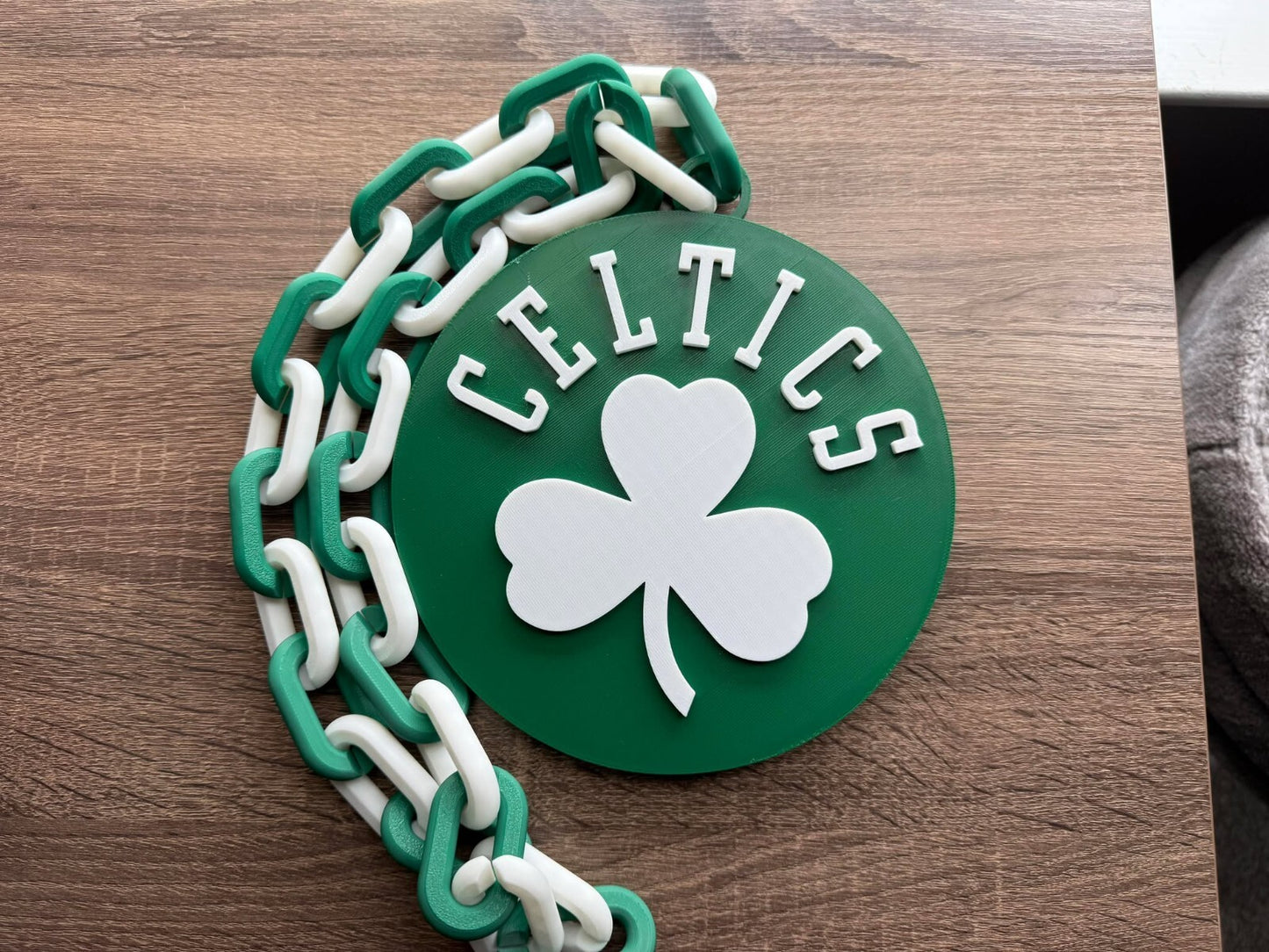 Boston Celtics Oversized Necklace, Pendant [Made to Order]