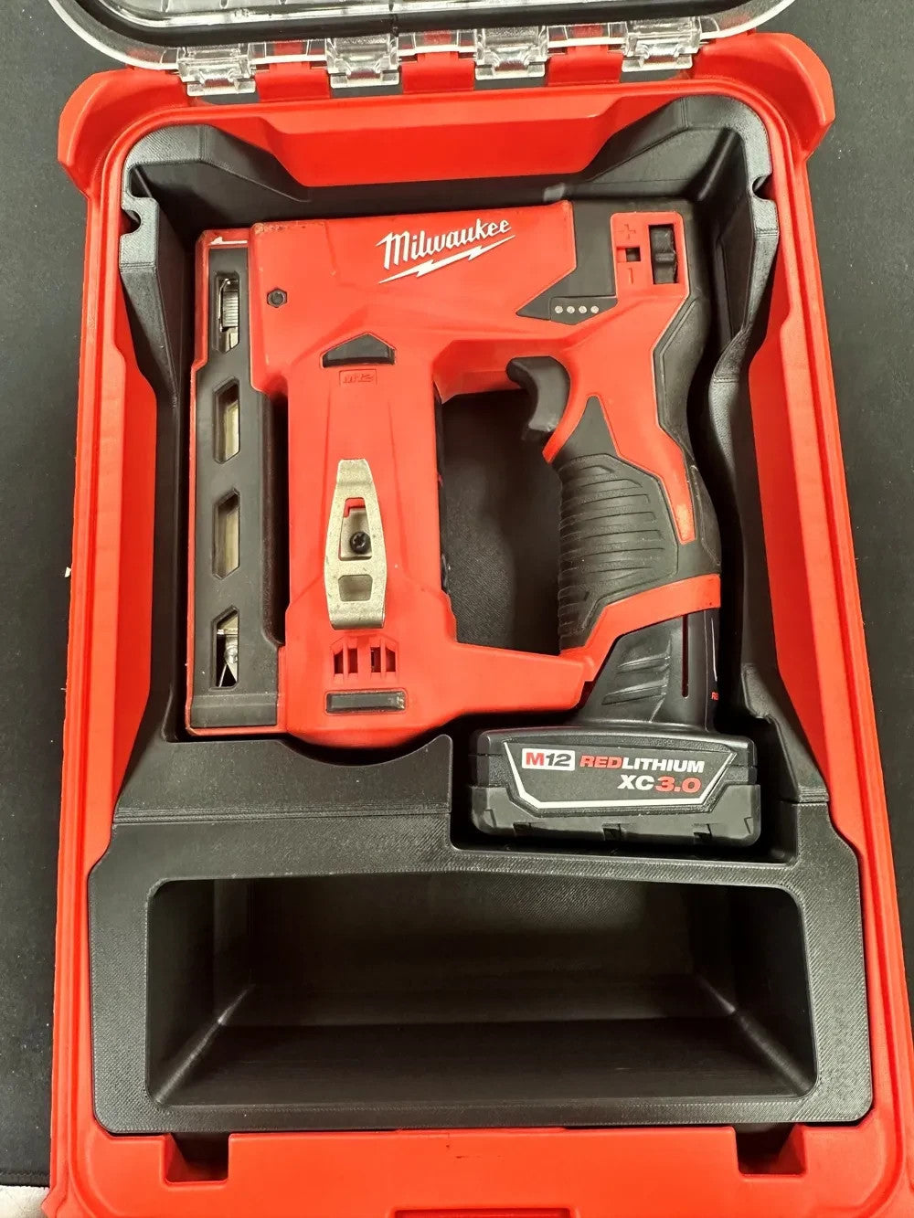 Milwaukee M12 3/8 in. Crown Stapler PACKOUT Insert Only