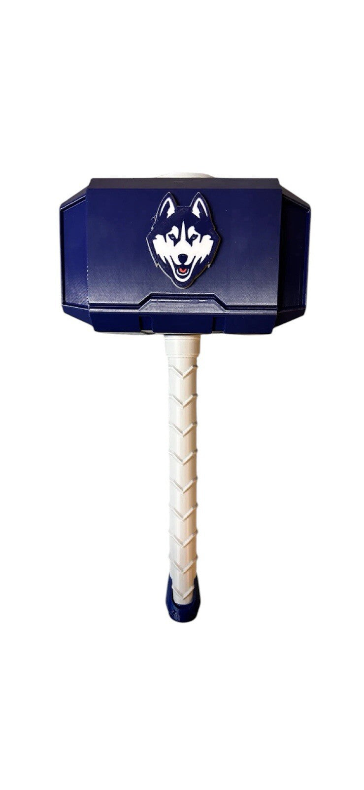 UConn Huskies NCAA Mjolnir Thor Hammer. 3D Printed Fan Art