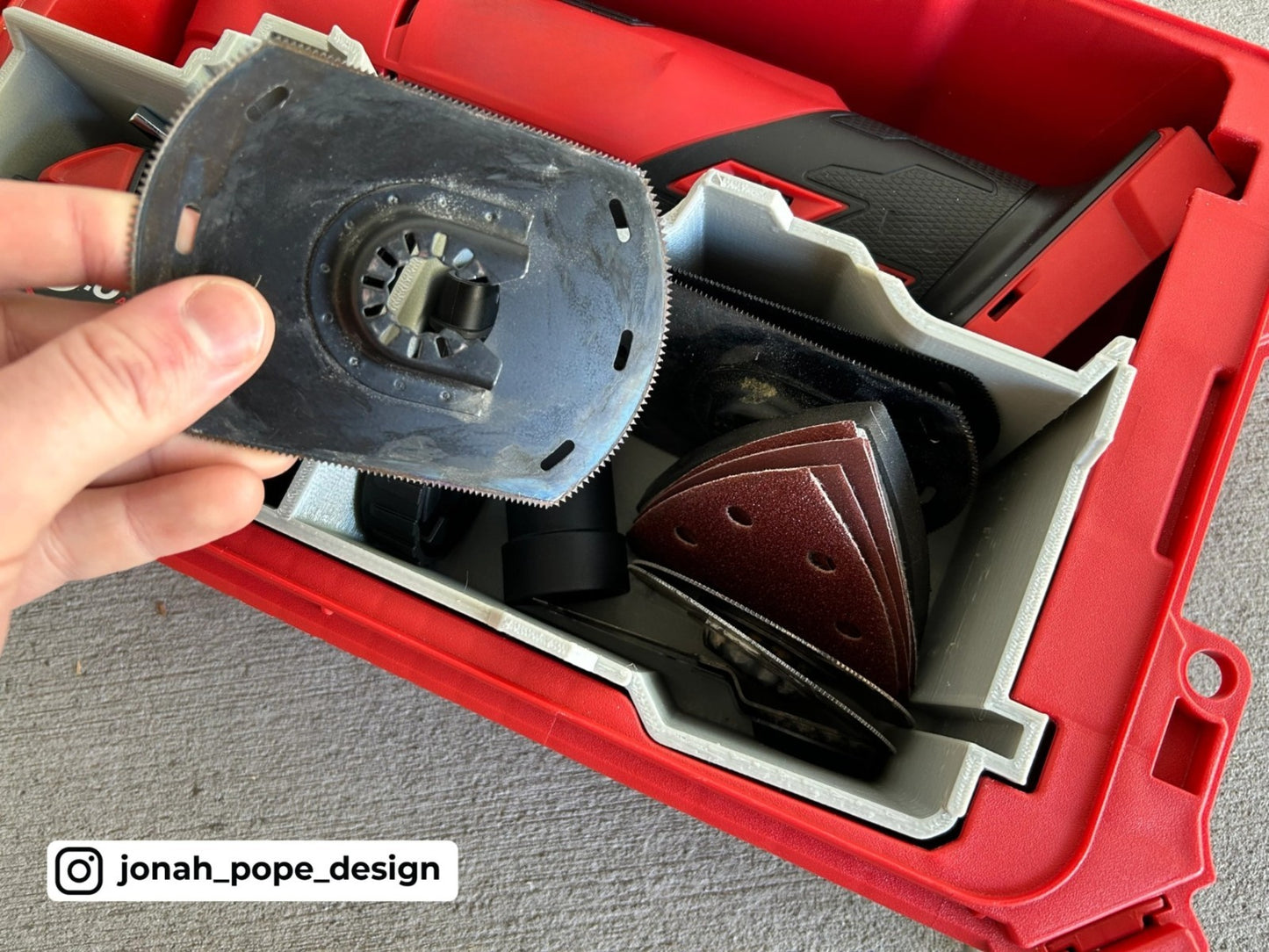 Jonah Pope Insert for Milwaukee Packout & M18 Fuel Multi-tool  (Insert Only)