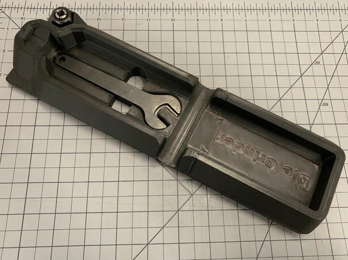Fits Milwaukee M12 2486-20 Die Grinder Gridfinity Shadow Tray (Tray Only)