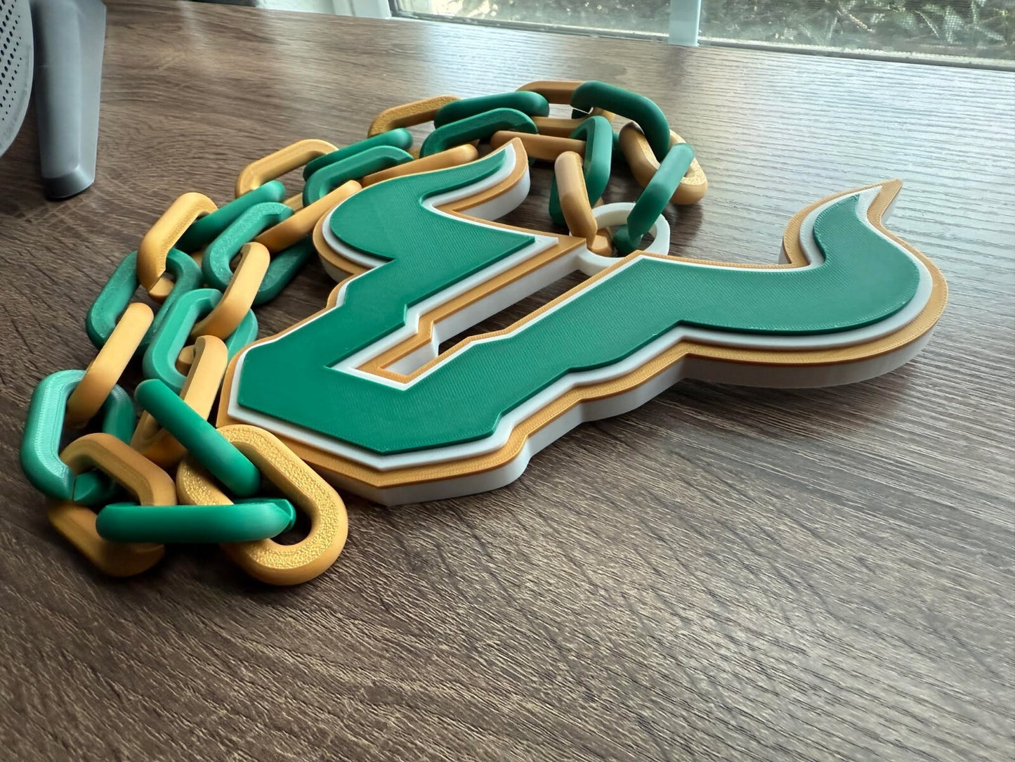 South Florida Bulls Oversized Necklace, Hype Chain [Made To Order]