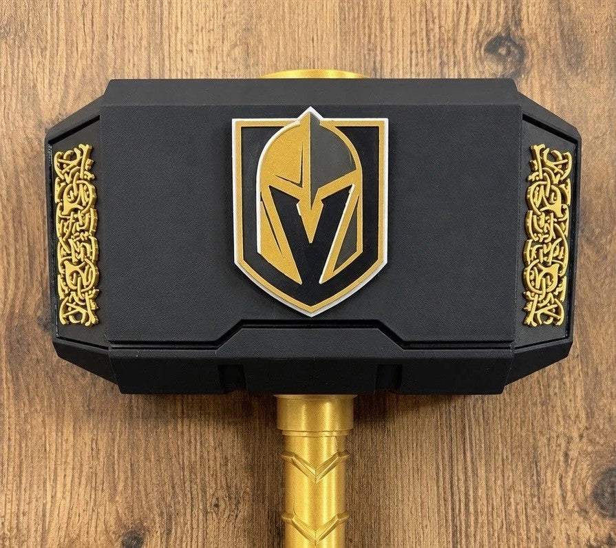 Las Vegas Golden Knights 13” Thor Hammer NHL Hockey Sports Unique Fan Gifts