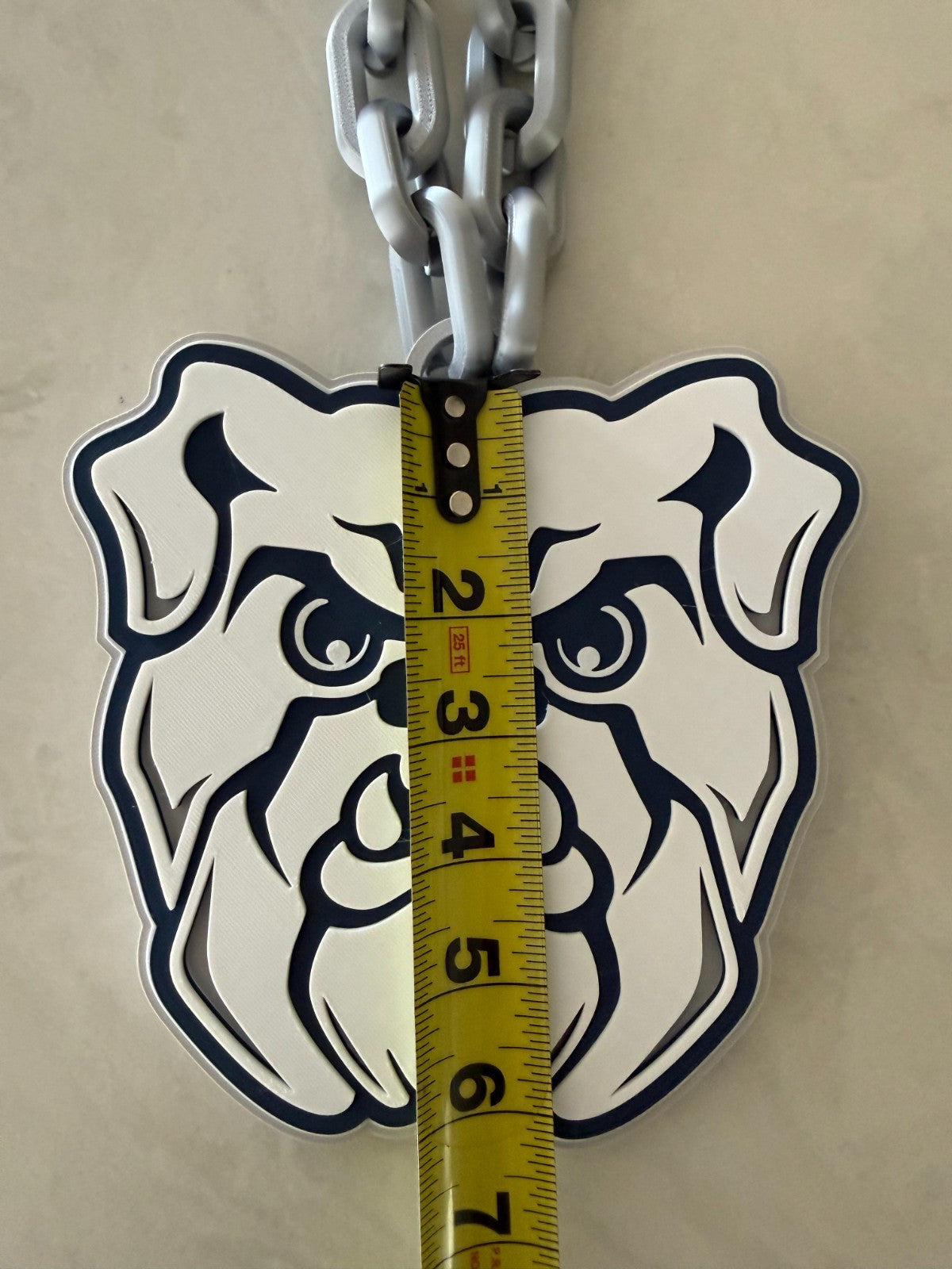 Butler Bulldogs Oversized Logo Necklace, Hype Chain